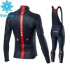 Tenue Maillot M/L + Collant à Bretelles 2021 Ineos Grenadiers Hiver Thermal Fleece N001